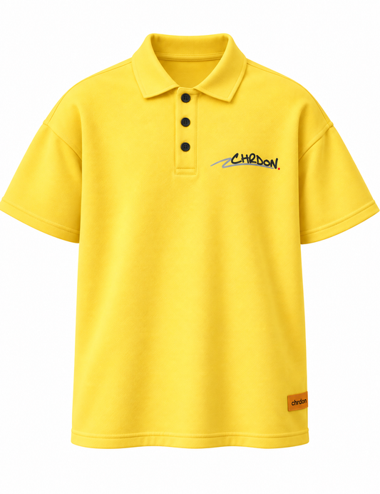 ChrDon Plain Jane Polo (Mustard Yellow)