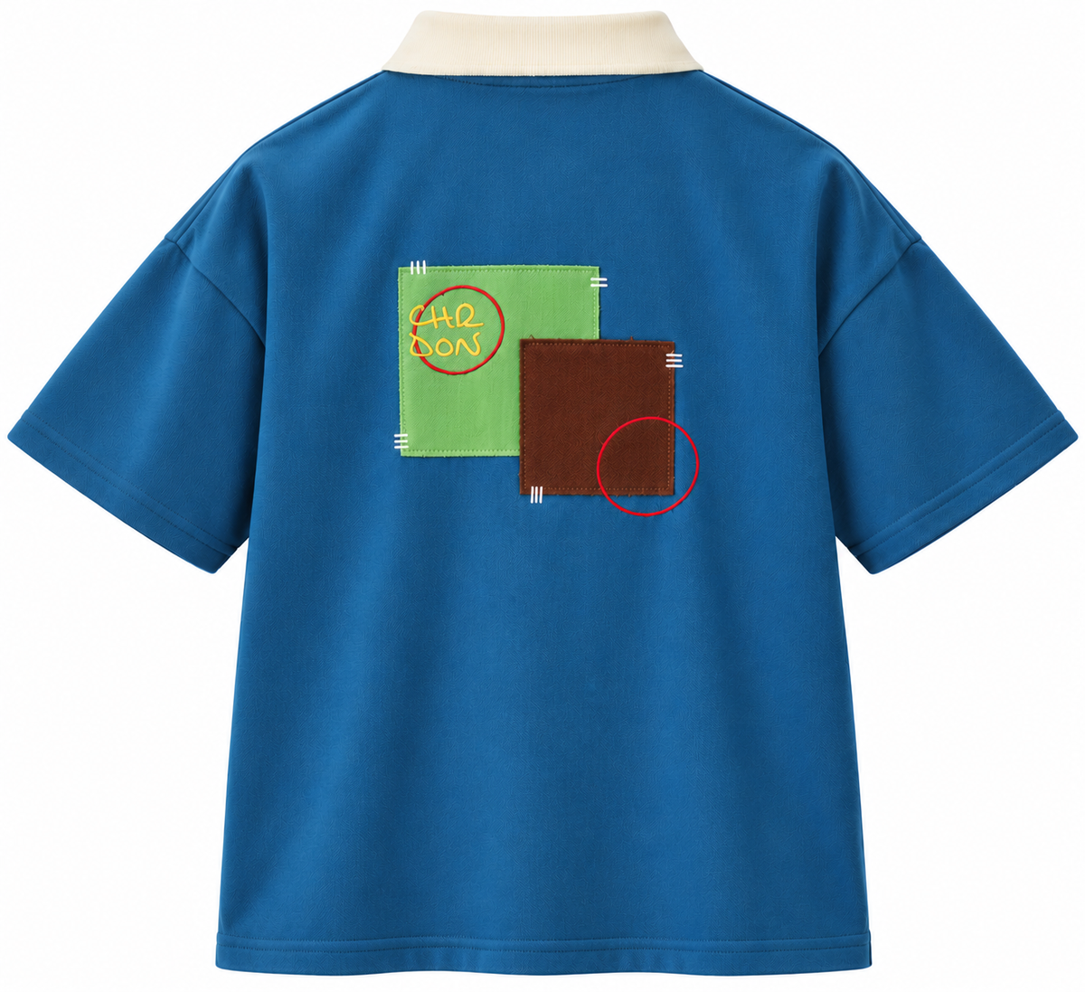 ChrDon Patch Work Polo