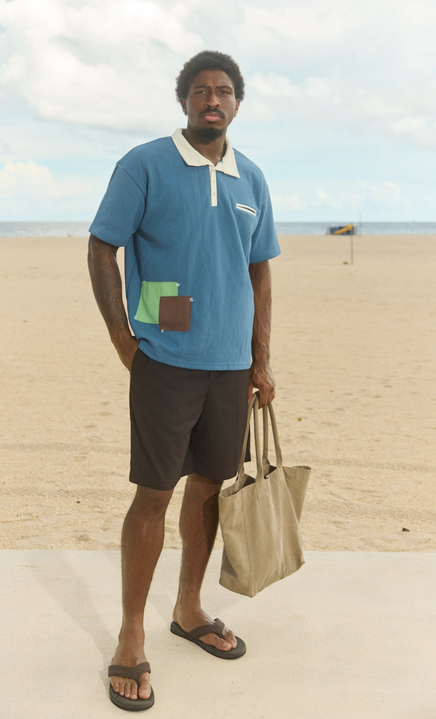 ChrDon Patch Work Polo