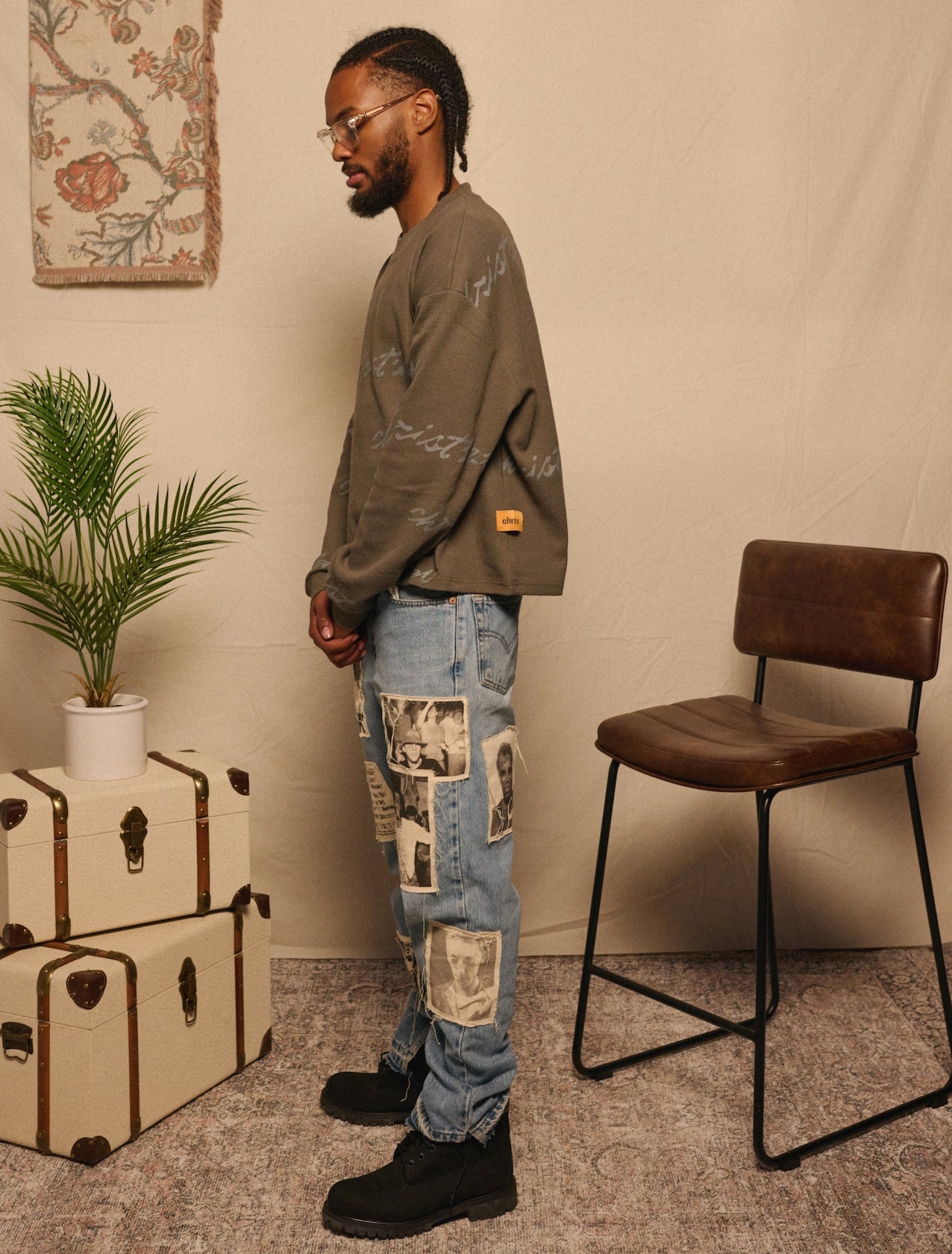 ChristiaDon Love Letter Thermal Long Sleeve