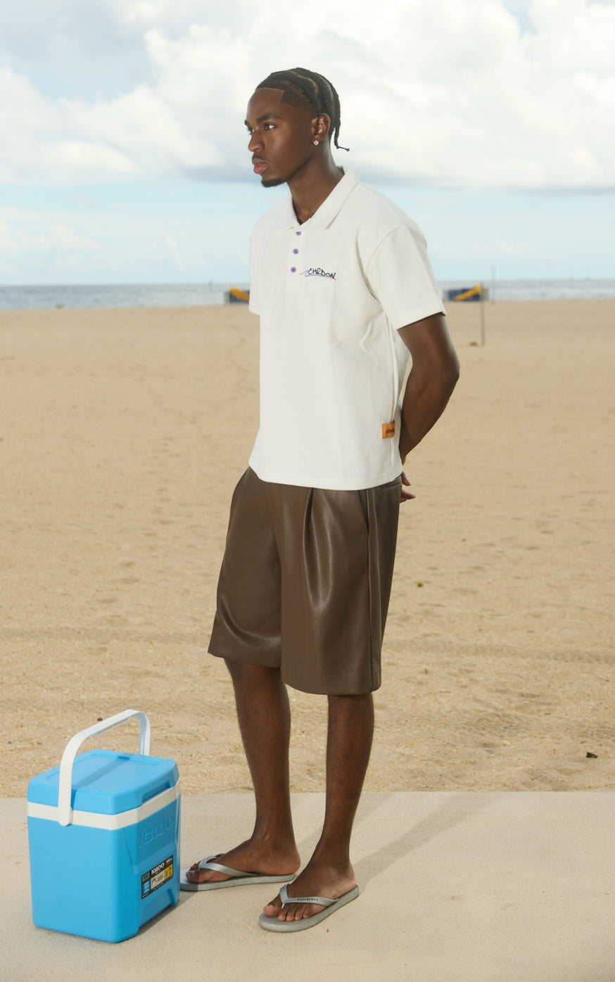 ChrDon Plain Jane Polo (White)